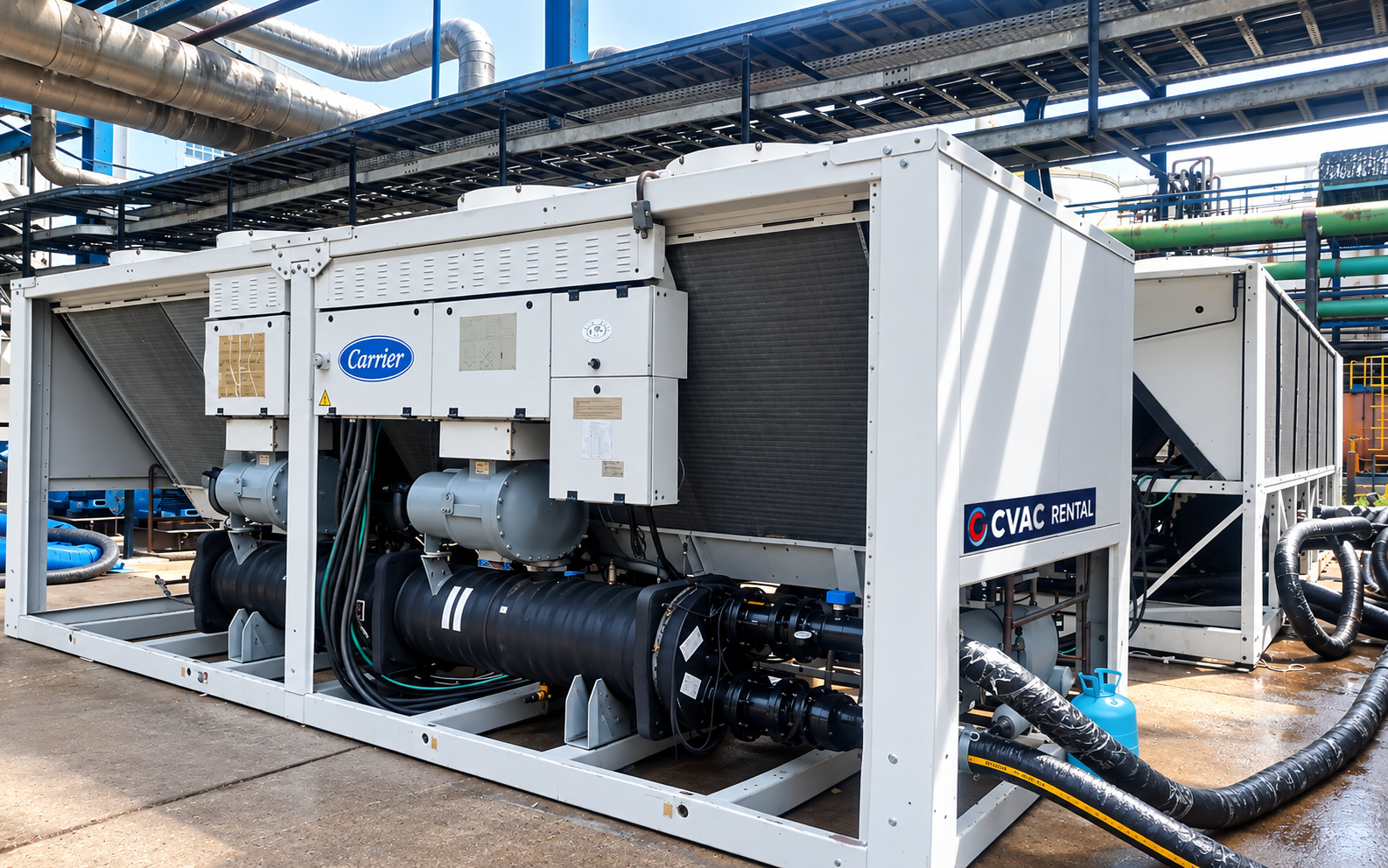 Chiller Carrier Cvac Service Rental para locação