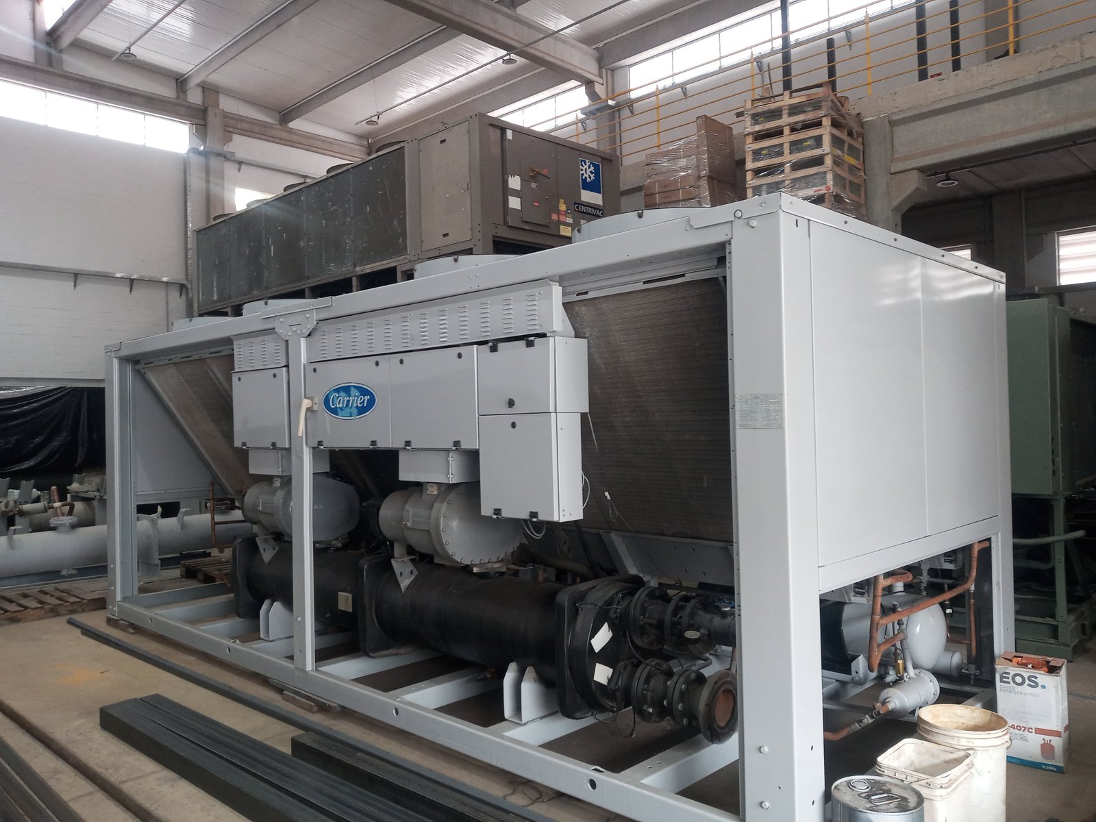Manutenção de Chiller Carrier a ar
